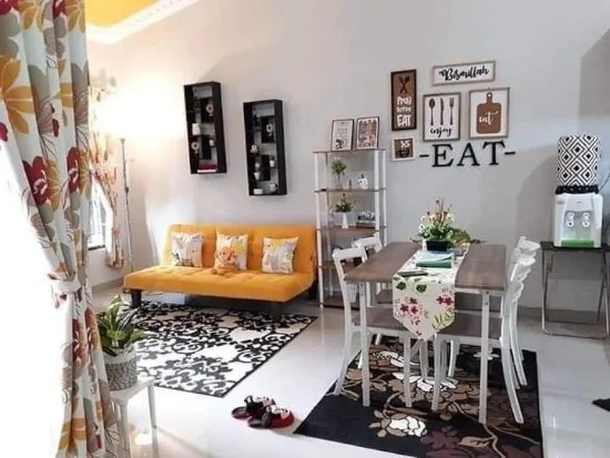LINGKAR WARNA: 14 desain inspiratif interior rumah kecil minimalis modern